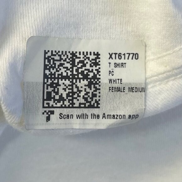 Miller Lite American Flag Tshirt Womens Medium White Port & Company - Picture 8 of 8